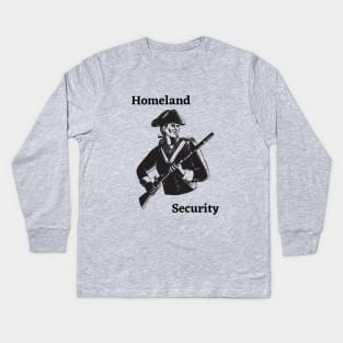 Homeland Security Kids Long Sleeve T-Shirt